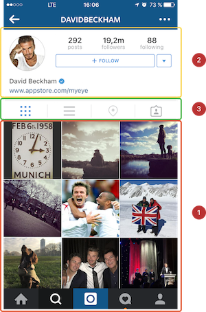 Профиль Instagram